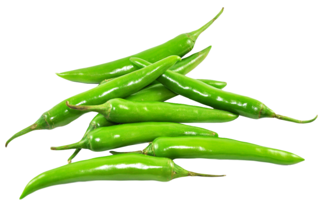 పచ్చి మిరపకాయలు (Fresh Green Chilli)